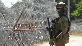 Schmuggel-Ballons haben die streng bewachte Grenze zwischen Belarus und Polen überflogen. (Archivbild)